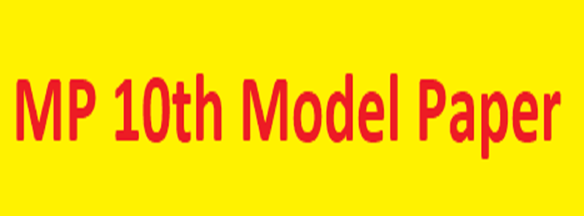 MP 10th Model Paper 2023, MPBSE Xth Board Sample Question Paper 2023